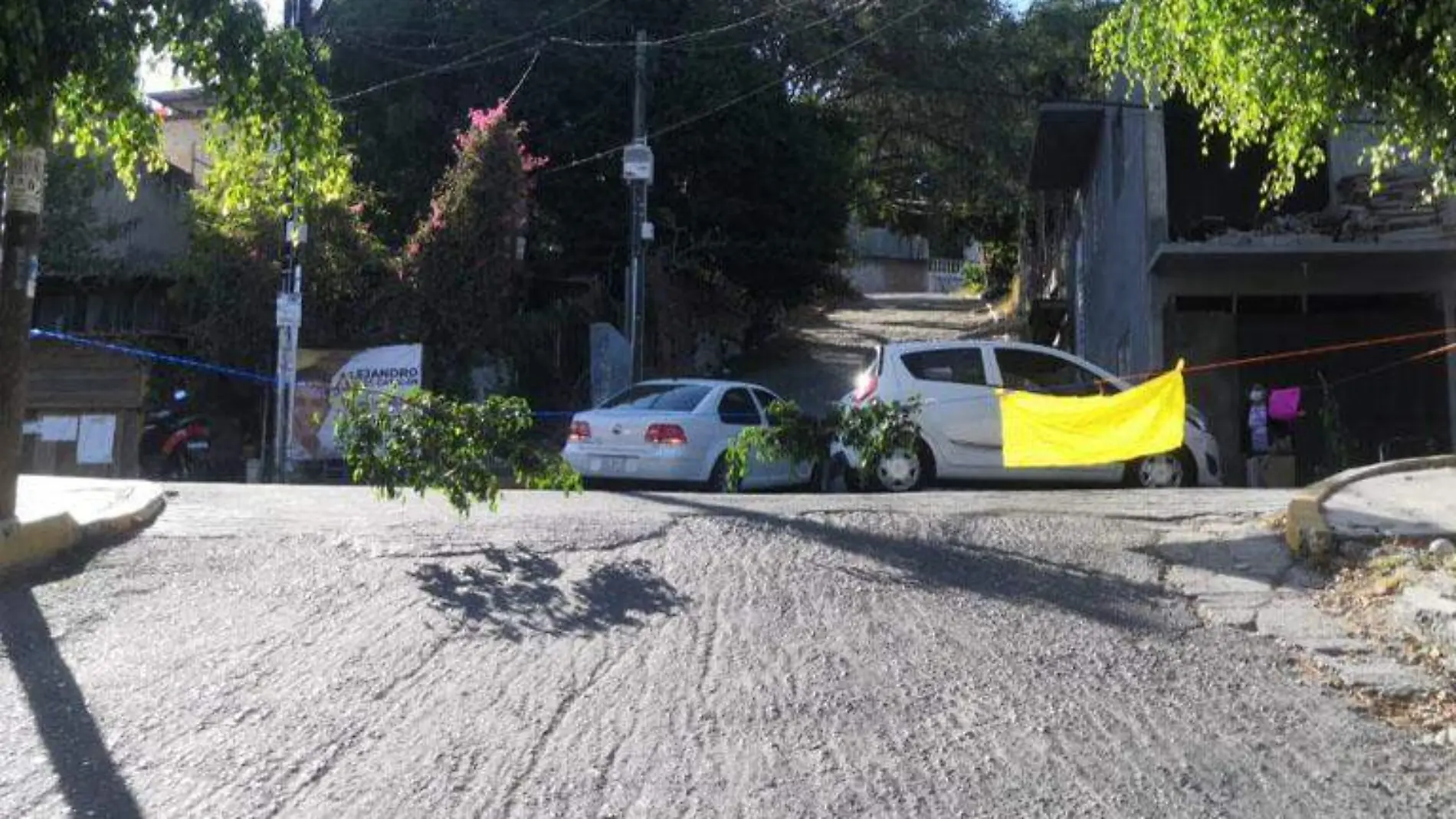 protesta falta de agua